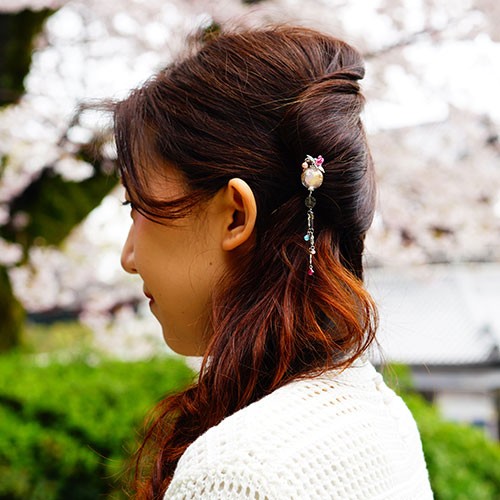 かんざし 京都清水坂ガラス館 正規品 簪 ヘアアクセサリー 髪