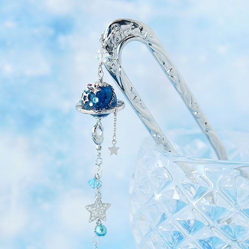 青い鳥のかんざし / 清水坂ガラス館 かんざし 京都清水坂ガラス館 正規品 簪 ヘアアクセサリー 髪