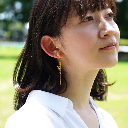 Ｎｏ．１１１  イヤリング他おまとめ S イヤリング Swallow Earrings OB [5] - nichinichi