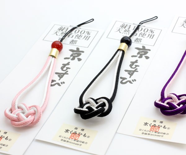 組紐 ストラップ 根付け 京都 お土産 組み紐 伝統工芸品 京くみ