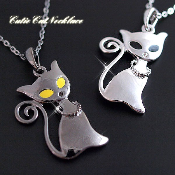 黒猫ちゃんのヘアゴム ハンドメイド レジン ニュアンス ネックレス シルバー 丸 ネックレス レディース 大ぶり ねこ 可愛い ネコ 黒猫 シルバー