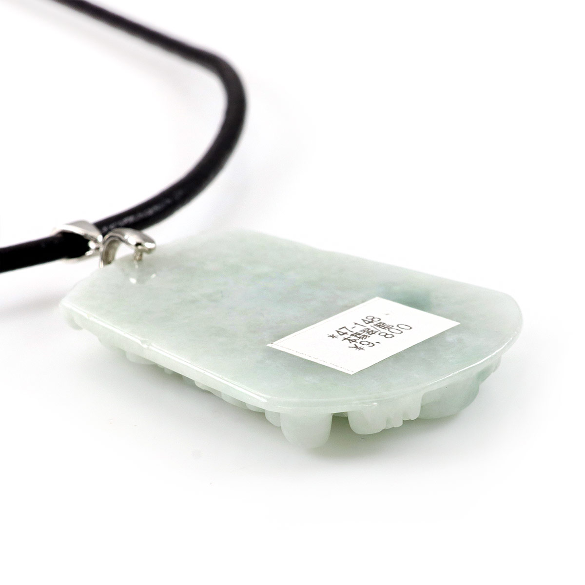 ☘本翡翠 グアテマラ翡翠 ❄️氷種❄️ 龍神 ネックレス 新品