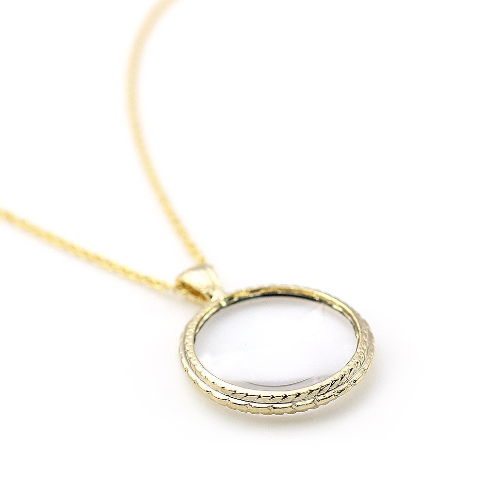 ルーペ ペンダント レディース ネックレス ロング アクセサリー
