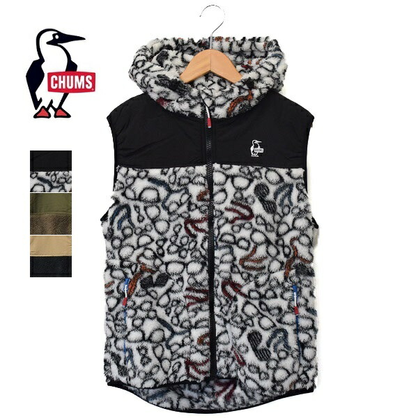 メンズ CHUMS チャムス Elmo Fleece Vest エルモ フリースベスト