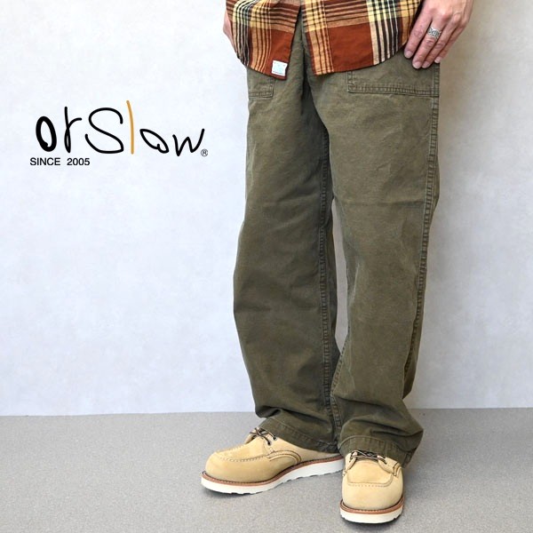 メンズ Orslow オアスロウ Summer Fatigue Pants 