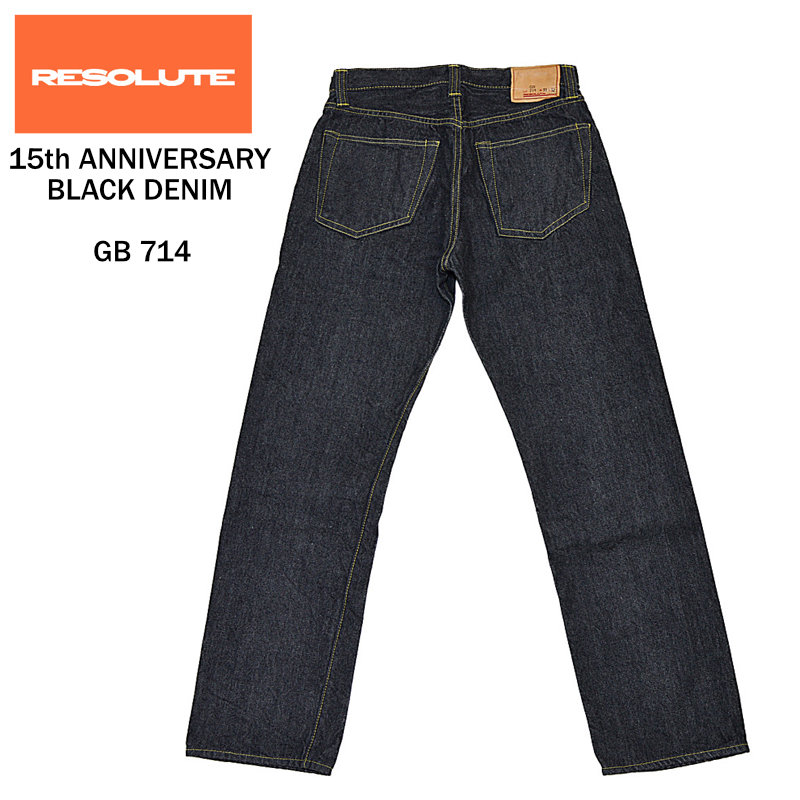 RESOLUTE 【欠品サイズ再入荷】リゾルト RESOLUTE/GB714 15周年