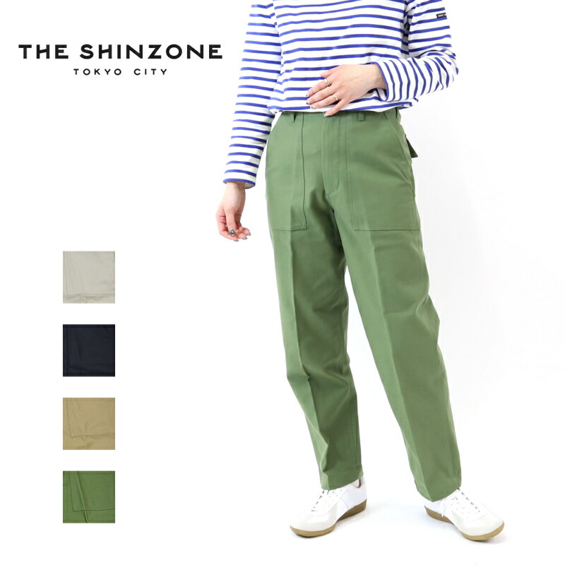 byborre バイボレ　パンツ　緑 楽天市場】シンゾーン THE SHINZONE ベイカーパンツ BAKER PANTS