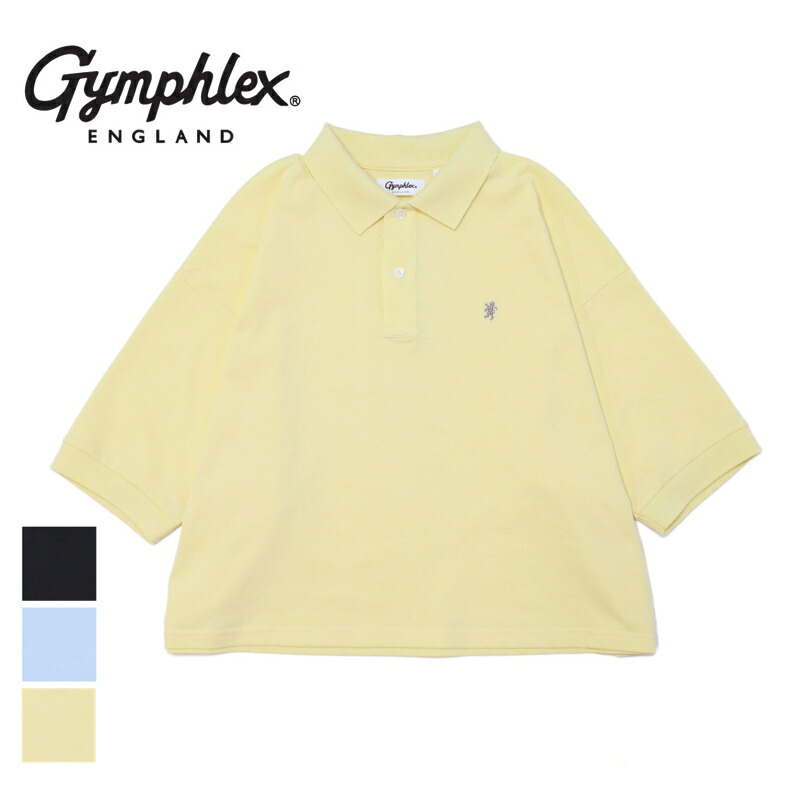 ジムフレックス ポロシャツ 20%OFF】ジムフレックス Gymphlex/シャツ/ポリエステル鹿の子