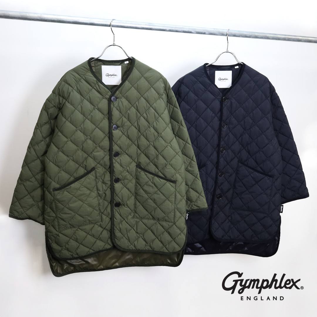 ジムフレックス Gymphlex/アウター/ナイロンタフタ キルトダウン