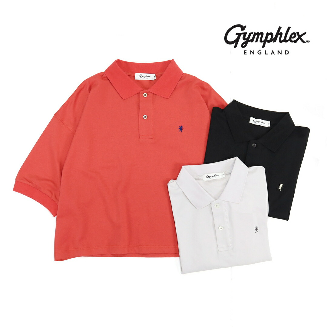 ジムフレックス　ハイゲージ鹿の子ポロシャツ 20%OFF】ジムフレックス Gymphlex/シャツ/ハイゲージ鹿の子 ポロシャツ
