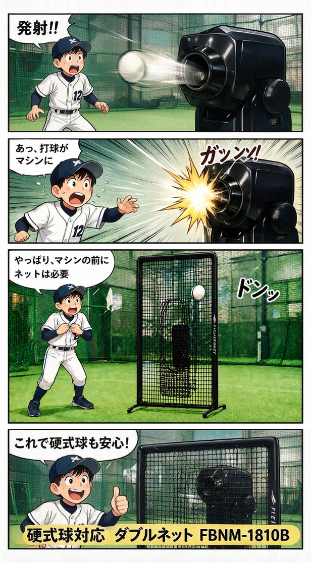 FIELD FORCE（フィールドフォース） ピッチングマシン 専用保護ネット