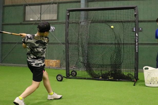 ティーバッティング用ネット FBNT-2023WT タイヤ付き 硬式ボール対応