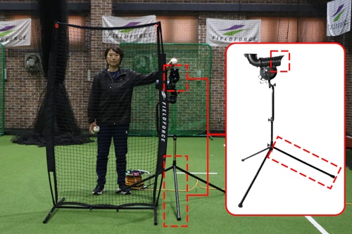 FIELD FORCE（フィールドフォース） 野球ピッチングマシン FFMC-100M