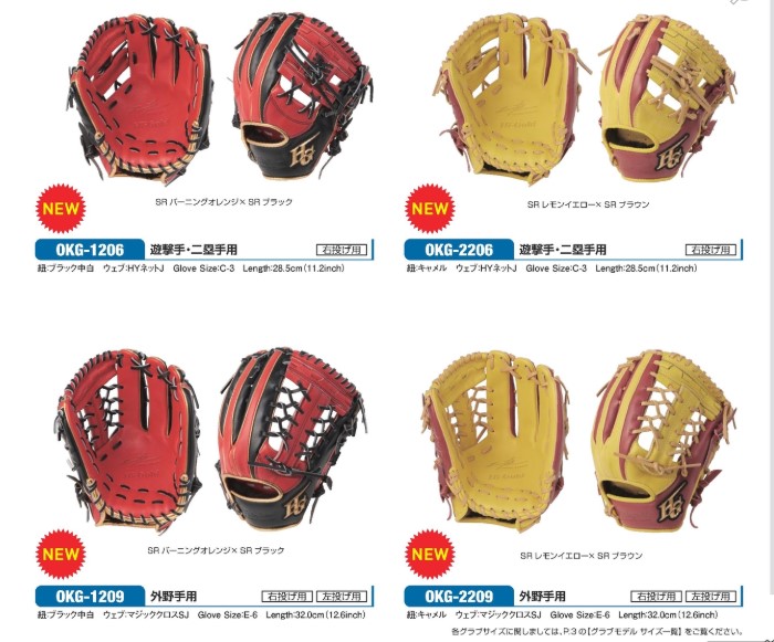 HI-GOLD（ハイゴールド） 【新型】軟式グラブ 三塁手・オール