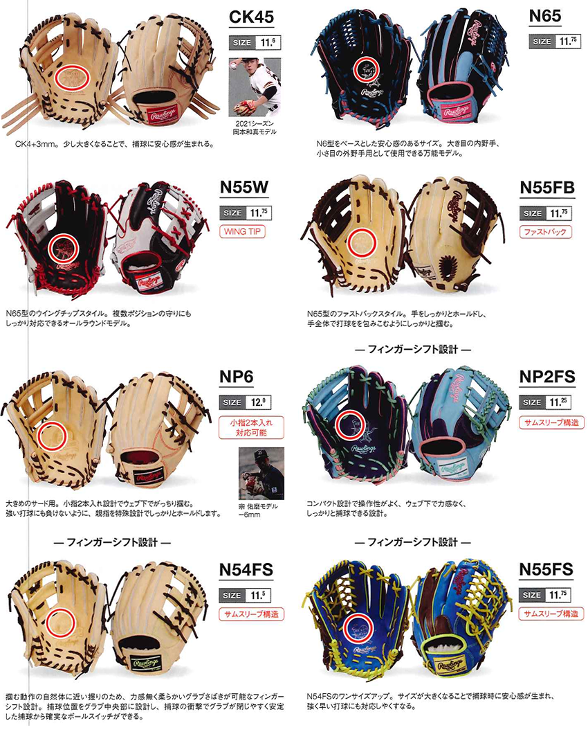 HOH 2026年 ローリングス 硬式 オーダー グラブ グローブ HOHレザー