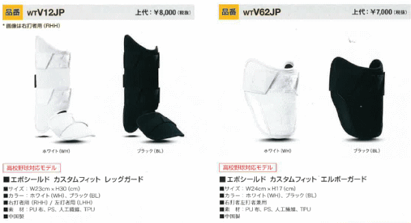EVOSHIELD エボシールド レッグガード カスタムフィット WTV12JP