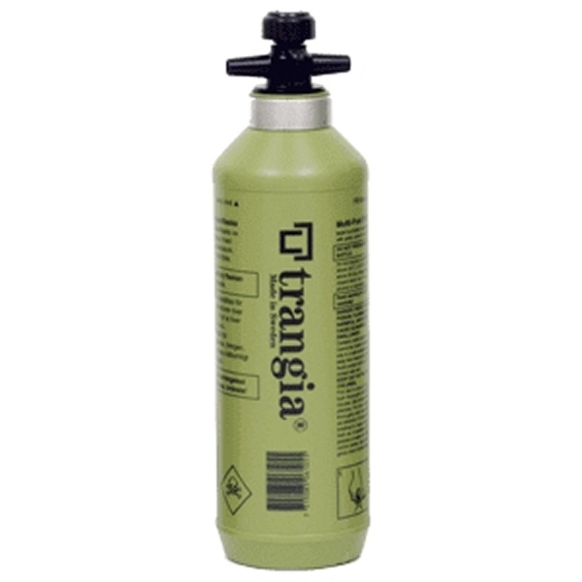 トランギア フューエルボトル 0.5L オリーブ (TR-506105) ／ 燃料容器 アルコール 灯油 ポリエチレン セーフティバルブ | Trangia | 01