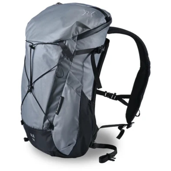 パーゴワークス アルク 24 (HP604) ／ バックパック デイパック 23.5L 軽量 670g 防水コーティング サイドポケット A4収納 バンジーコード 取り外し背面パネルの画像