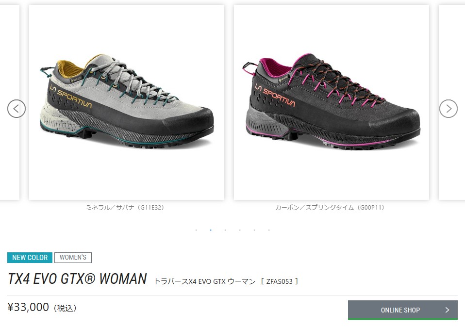 LA SPORTIVA（スポルティバ） トラバースX4 EVO GTX レディース