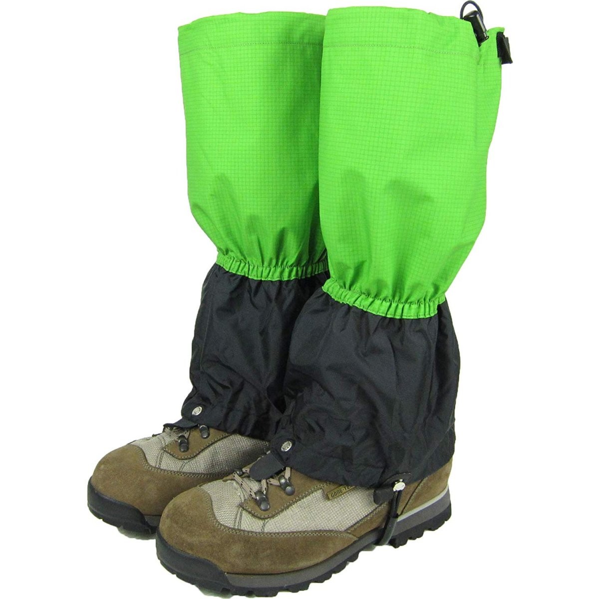 イスカ ゴアテックス ライトスパッツ レギュラー ／ ゲイター 登山 雨対策 防水透湿 ダブルジップ ロング丈 汚れ防止