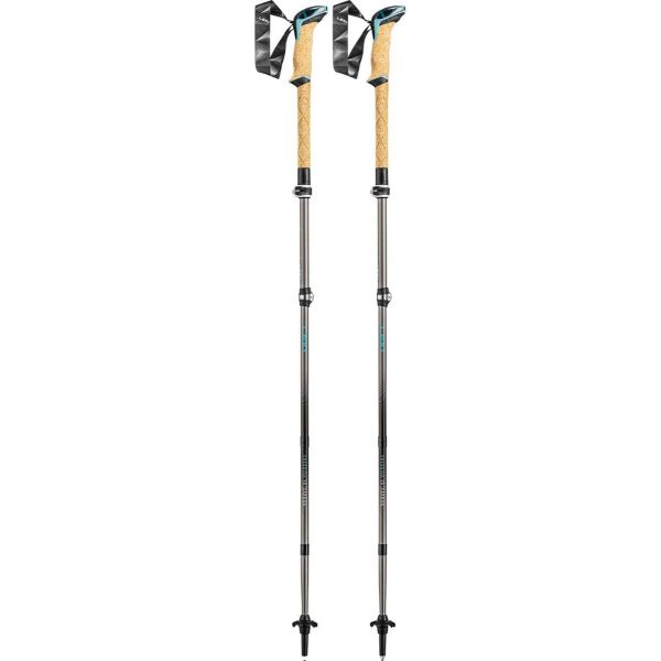 レキ クレシダFXカーボン レディース (1300481) ／ トレッキングポール 登山 三つ折り 100-120cm 軽量 折りたたみ コンパクト収納 | LEKI | 01