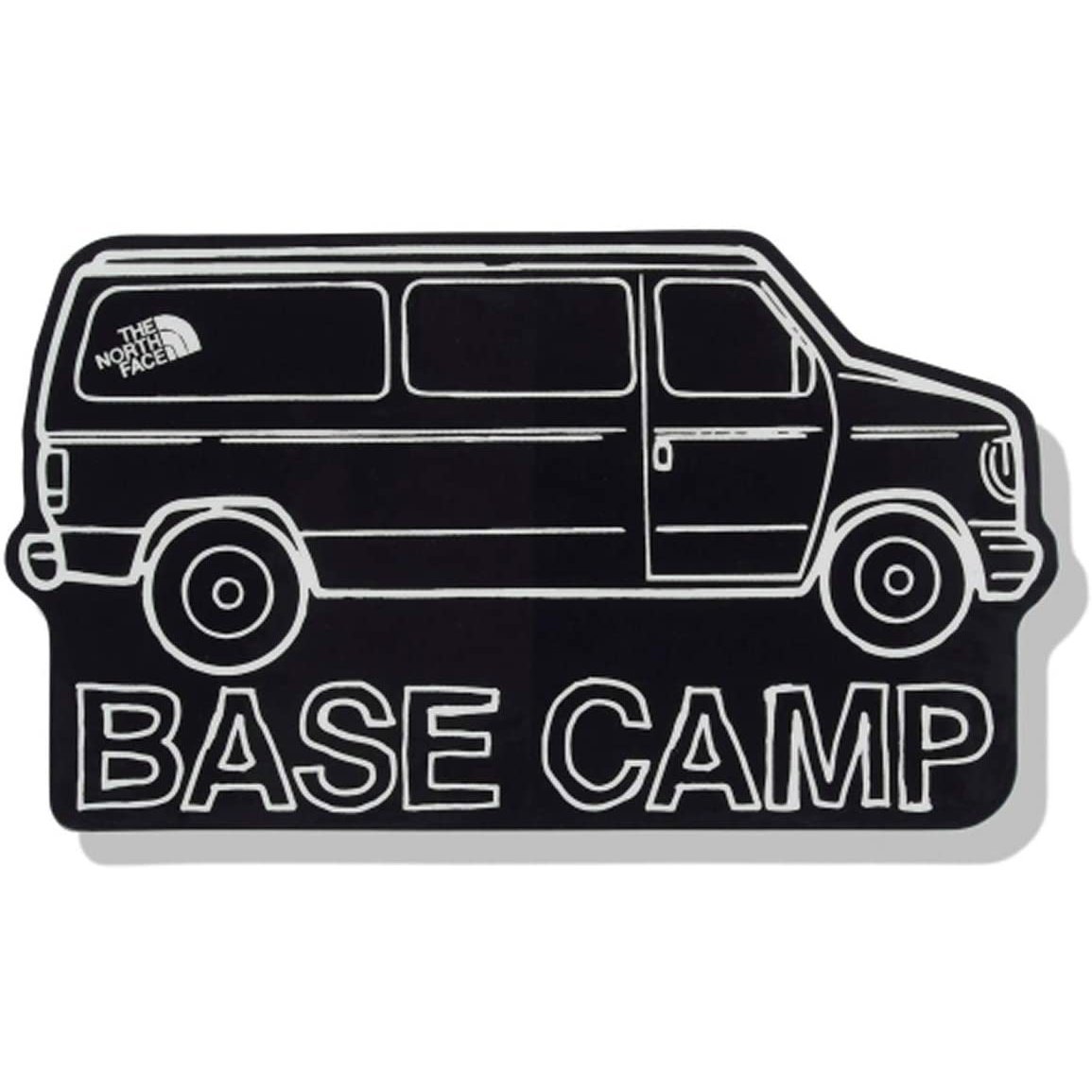 ノースフェイス Tnfプリントステッカー Ba Nn シール 車やキャンプギアのアレンジに 買い保障できる