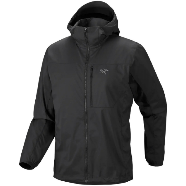 ARC'TERYX スコーミッシュフーディ XS ブラック　メンズ ARC'TERYX（アークテリクス） スコーミッシュ フーディ メンズ