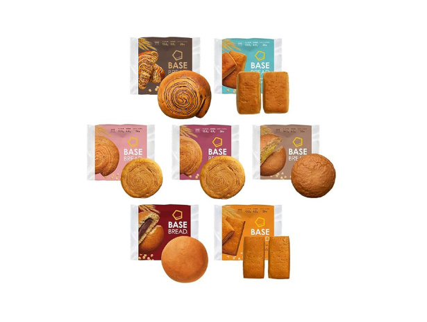 ベースブレッド 7種14袋 パン [チョコ、ミルク、ストロベリー、さつまいも、栗あん、こしあん、メープル]  完全栄養食 低糖質 ベースフード