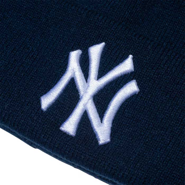 あすつく ニューエラ ニットキャップ ベーシック カフニット MLB Team Logo ニューヨー...