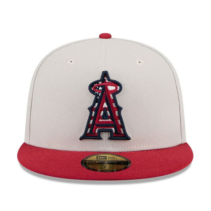 ニューエラ 59FIFTY MLB 4th of Julyロサンゼルスエンゼルス あすつく 