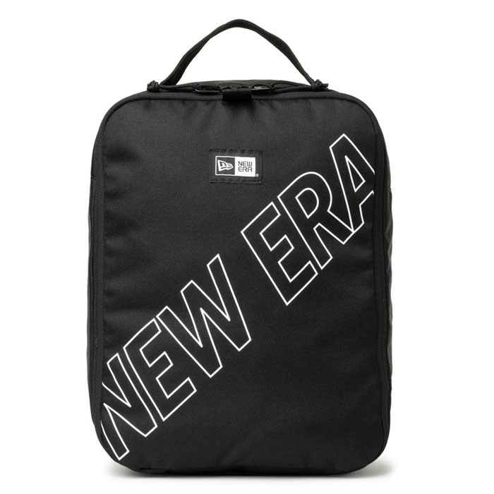 あすつく ニューエラ newera シューケース 17L NEW ERA アウトライン ブラック シューズケース シューズバッグ 14521322 era25ss | NEW ERA | 01