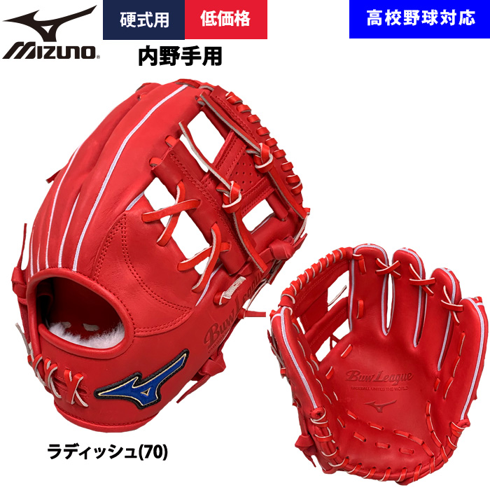 MIZUNO 硬式グローブ（色：レッド系）の商品一覧｜グローブ