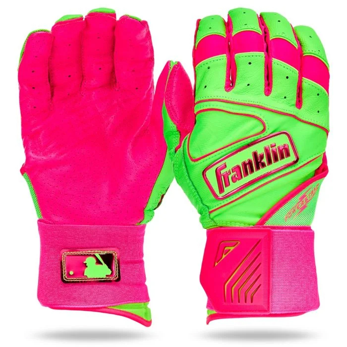 フランクリン あすつく 野球用 バッティング手袋 天然皮革 パワー