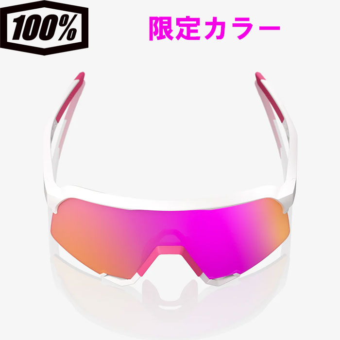 新品100%S3 Soft Tact White Redサングラスマラソン野球 S3 Soft Tact White HiPER Red Multilayer Mirror Lens – 100%