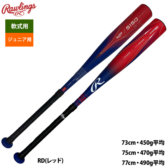 未使用 ローリングス 少年軟式用 バット 2本セット ジュニア軟式 HYPER MACH 4ORCE【FRP製】 | バット | PRODUCTS