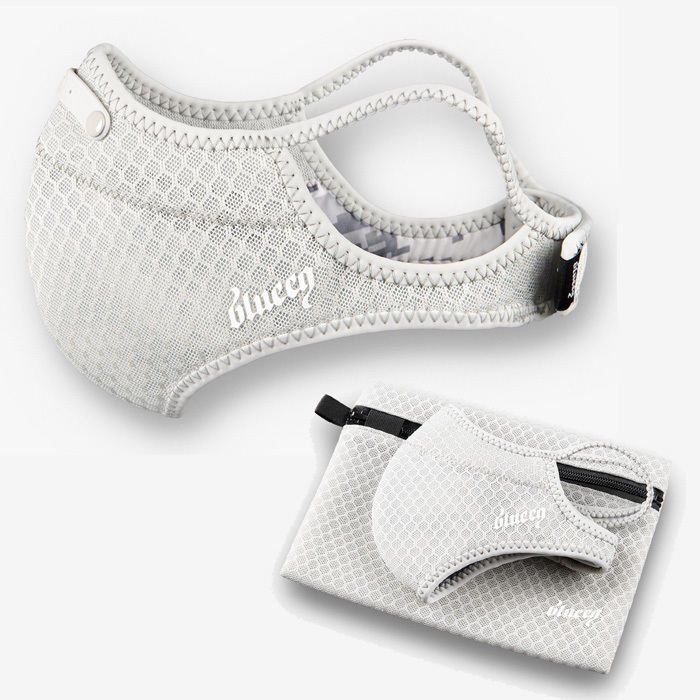 あすつく ブルイク アウトレット アスリートフェイスマスク ノーズクリップ 洗える ポーチ付き BQACC-018 beq21ss | ブランド登録なし | 04