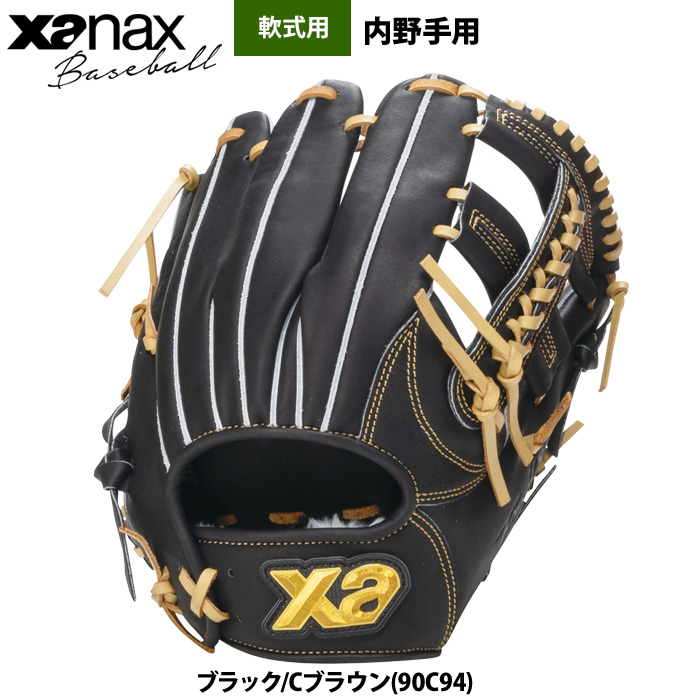 ザナックス あすつく 野球用 軟式 グラブ 内野手オールラウンド