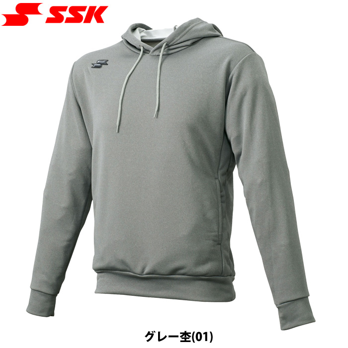 エスエスケイ（SSK） 野球用 長袖 スウェットパーカー プルオーバー