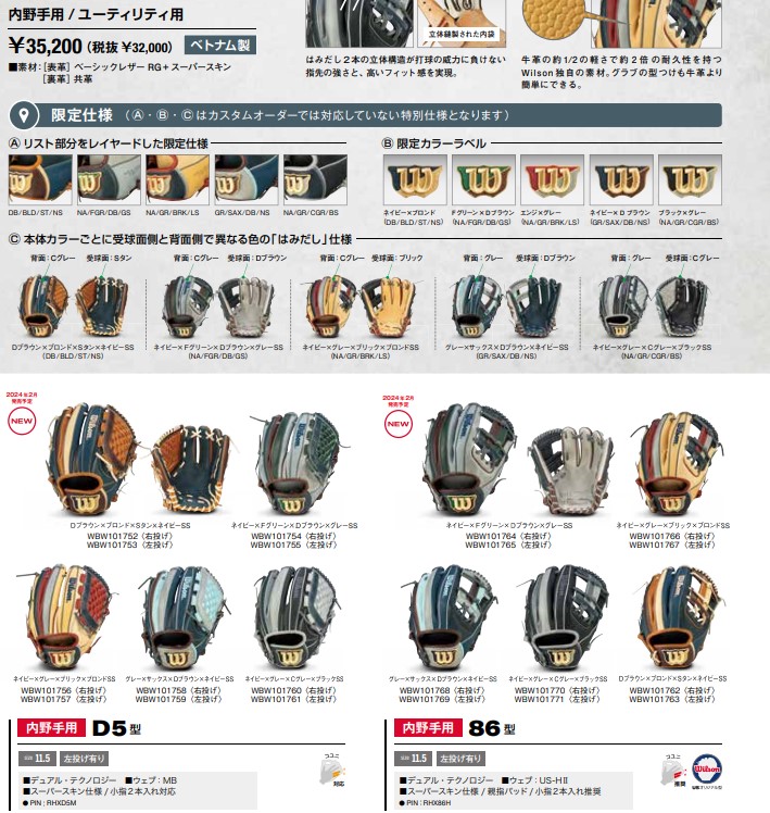 Wilson（ウイルソン） あすつく 限定 野球用 軟式 グラブ 内野手用