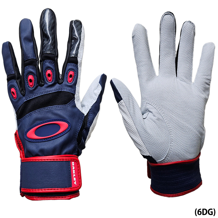 あすつく 一部店舗限定販売 OAKLEY オークリー 野球用 バッティング手袋 天然皮革 羊革 バッティンググラブ STRIKING GLOVE SP FOS901852 oak24fw | OAKLEY | 03