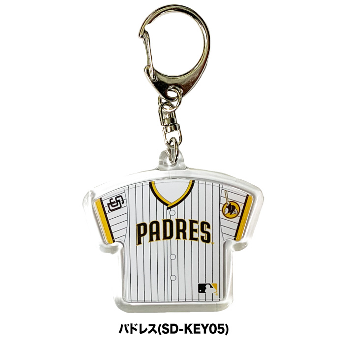 あすつく イーカム MLB キーホルダー MLBユニフォーム ドジャース