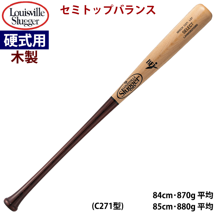 ルイスビルスラッガー あすつく 野球用 硬式用木製バット SELECT