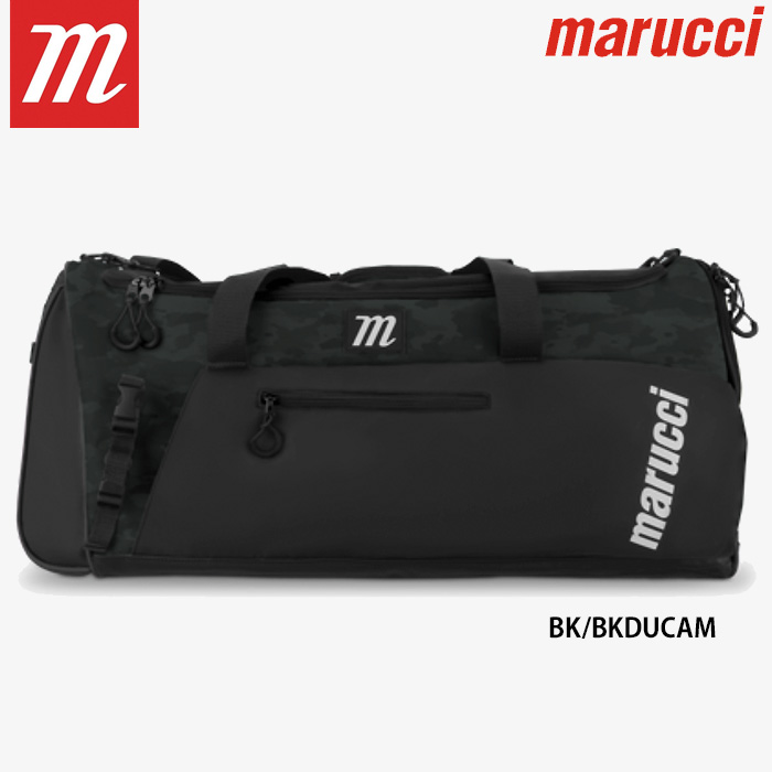 あすつく marucci マルーチ マルッチ ダッフルバック バット2本収納 約26L 防水ターポリ...