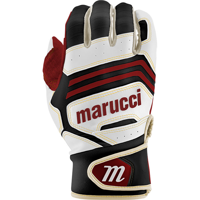 marucci あすつく マルチ 野球用 バッティング手袋 天然皮革