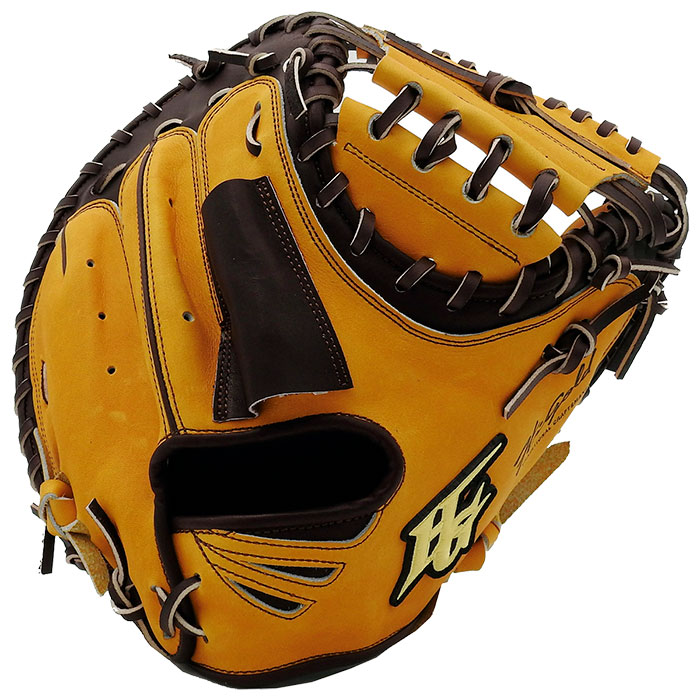 最終価格 ハイゴールド 軟式 キャッチャーミット 展示会限定