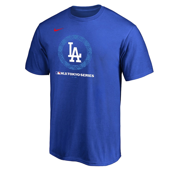 NIKE あすつく 数量限定 ドジャース Tシャツ MLB WORLD TOUR