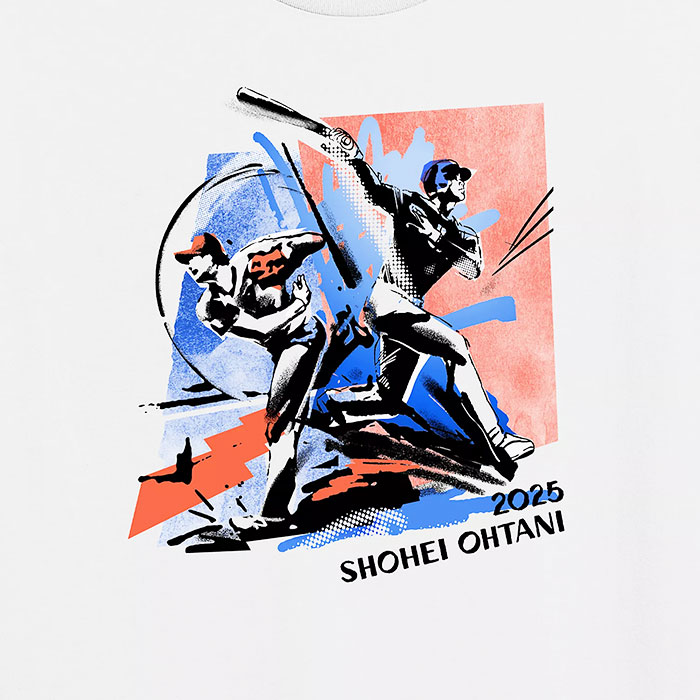 エンジェルス 大谷翔平 二刀流 デザイン Tシャツ 米国サイズS 新品 大谷翔平選手 AL MVP受賞記念 限定フォト Tシャツ レディース