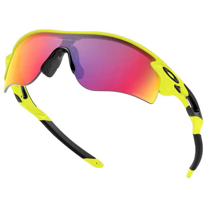 あすつく 限定カラー OAKLEY オークリー サングラス レーダーロック Neon Yellow Collection プリズム Prizm OO9206-80 oak22ss｜baseman｜02