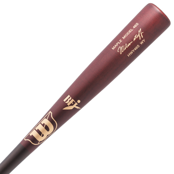 Wilson あすつく 限定 wilson 野球用 硬式用木製バット 高密度