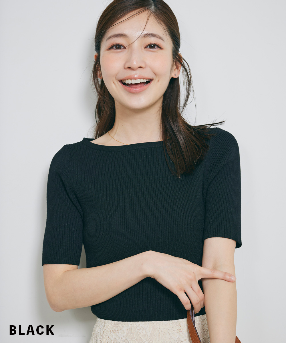 新色追加]ホールガーメント(R)ボートネックニット（WEB限定